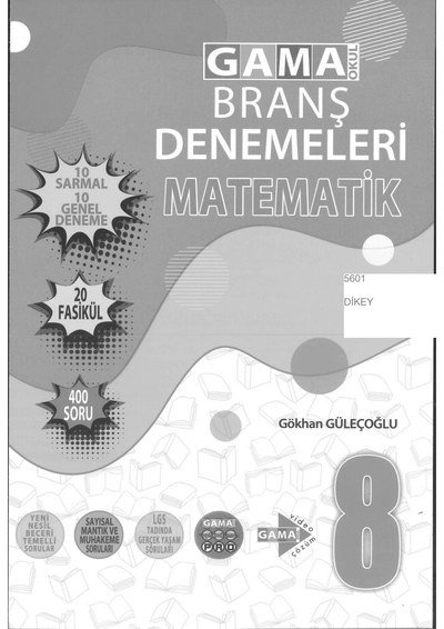 BRANŞ DENEMELERİ MATEMATİK