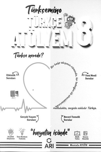 TÜRKÇEMİNO TÜRKÇE ATÖLYEM Limon Fotokopi