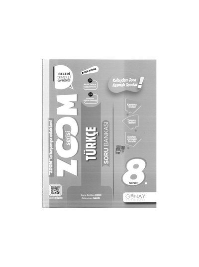 ZOOM SERİSİ TÜRKÇE SORU BANKASI