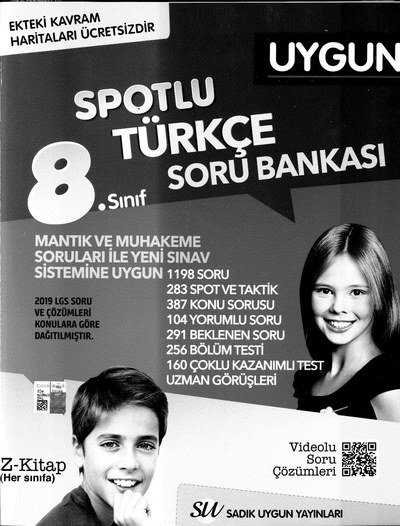SPOTLU TÜRKÇE SORU BANKASI Limon Fotokopi