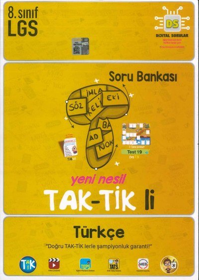 YENİ NESİL TAK-TİK'Lİ TÜRKÇE SORU BANKASI