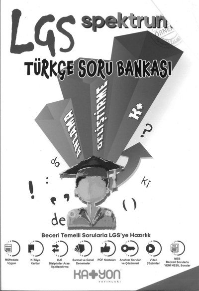 LGS SPEKTRUM TÜRKÇE SORU BANKASI Limon Fotokopi