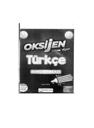 OKSİJEN TÜRKÇE SORU BANKASI Limon Fotokopi