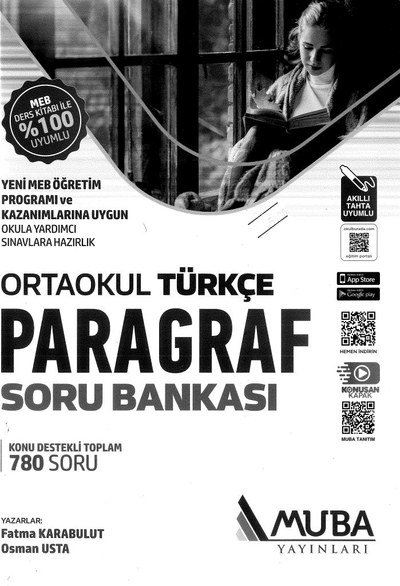 ORTAOKUL TÜRKÇE PARAGRAF SORU BANKASI