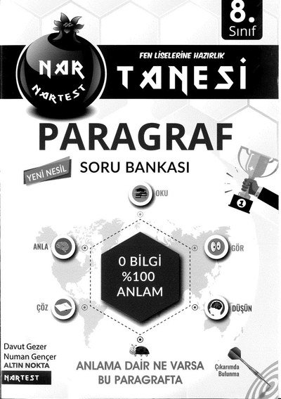 PARAGRAF SORU BANKASI 0 BİLGİ %100 ANLAM Limon Fotokopi