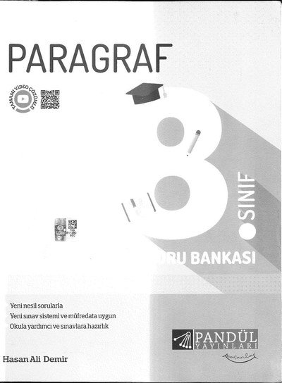 PARAGRAF SORU BANKASI Limon Fotokopi