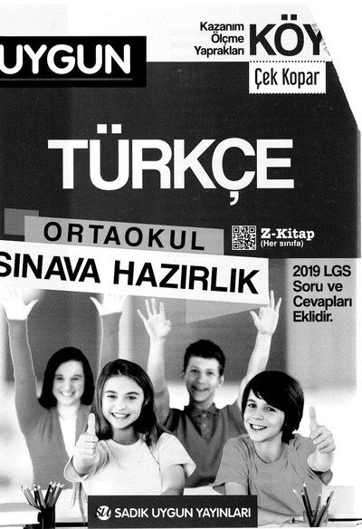 TÜRKÇE ORTAOKUL SINAVA HAZIRLIK LGS SORU VE CEVAPLARI Limon Fotokopi