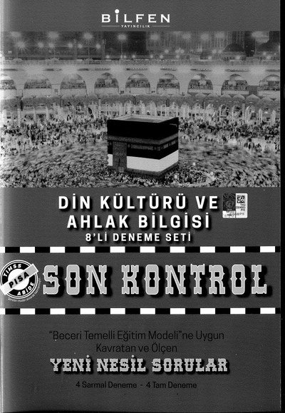 DİN KÜLTÜRÜ VE AHLAK BİLGİSİ 8'Lİ DENEME SETİ SON KONTROL Limon Fotokopi