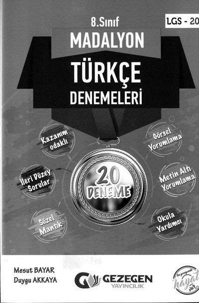 MADALYON TÜRKÇE DENEMELERİ Limon Fotokopi