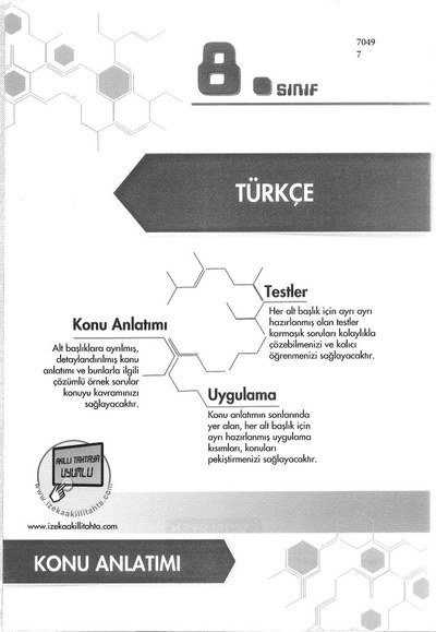 TÜRKÇE KONU ANLATIMI Limon Fotokopi