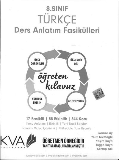 TÜRKÇE DERS ANLATIM FASİKÜLLERİ Limon Fotokopi