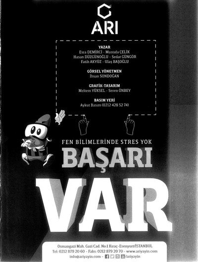 FEN BİLİMLERİNDE STRES YOK BAŞARI VAR Limon Fotokopi