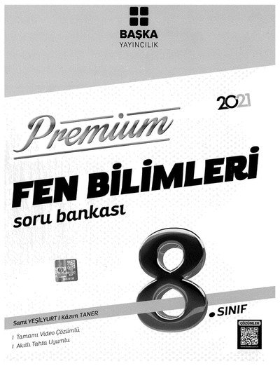 PREMIUM FEN BİLİMLERİ SORU BANKASI Limon Fotokopi