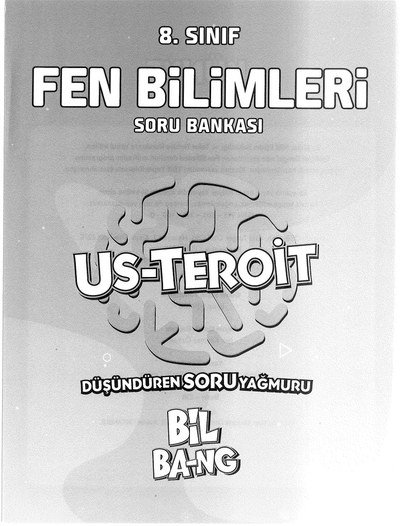 FEN BİLİMLERİ SORU BANKASI US-TEROİT BİL BA-NG Limon Fotokopi