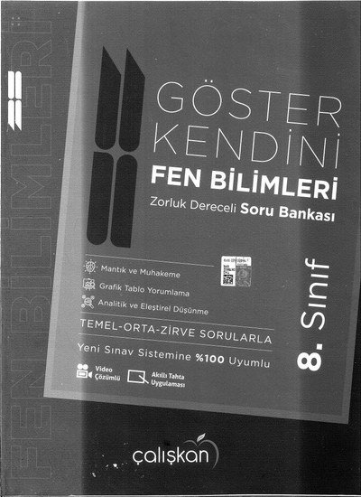 GÖSTER KENDİNİ FEN BİLİMLERİ SORU BANKASI Limon Fotokopi