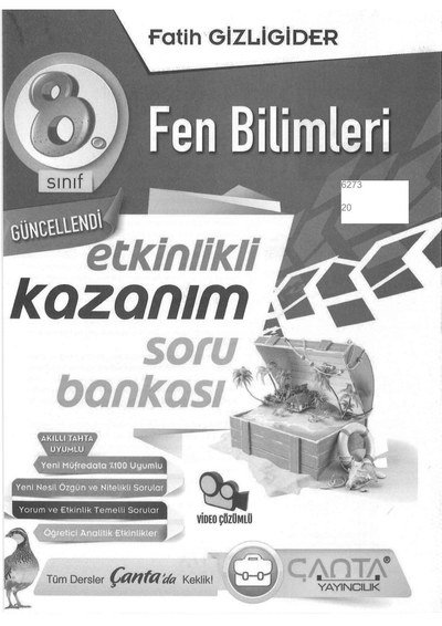 FEN BİLİMLERİ ETKİNLİKLİ KAZANIM SORU BANKASI Limon Fotokopi