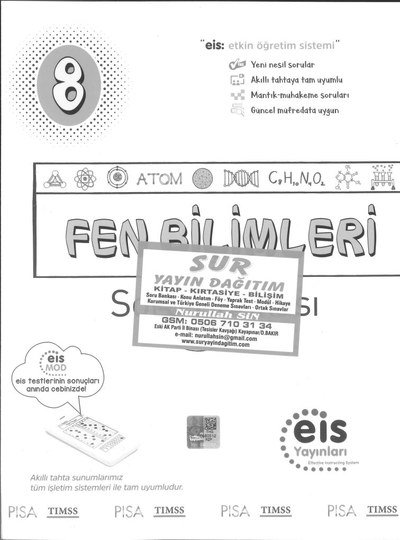 FEN BİLİMLERİ SORU BANKASI Limon Fotokopi