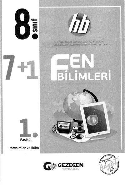 7+1 FEN BİLİMLERİ 1. FASİKÜL