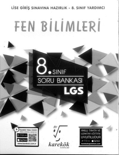 FEN BİLİMLERİ SORU BANKASI LGS Limon Fotokopi
