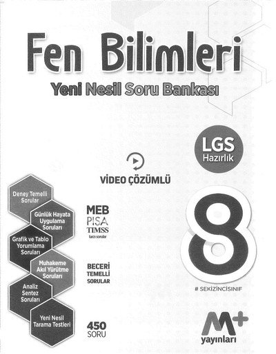 FEN BİLİMLERİ YENİ NESİL SORU BANKASI Limon Fotokopi