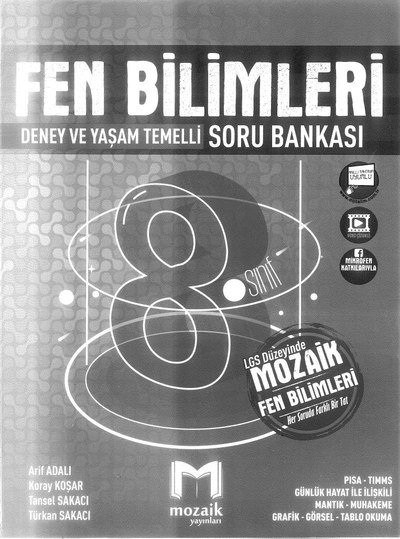 FEN BİLİMLERİ DENEY VE YAŞAM TEMELLİ SORU BANKASI Limon Fotokopi