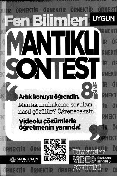 FEN BİLİMLERİ MANTIKLI SONTEST