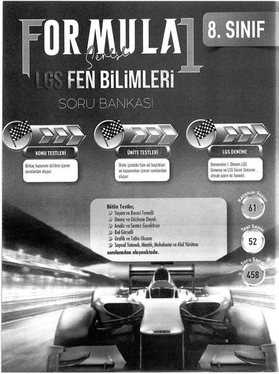 FORMULA SERİSİ LGS FEN BİLİMLERİ SORU BANKASI Limon Fotokopi