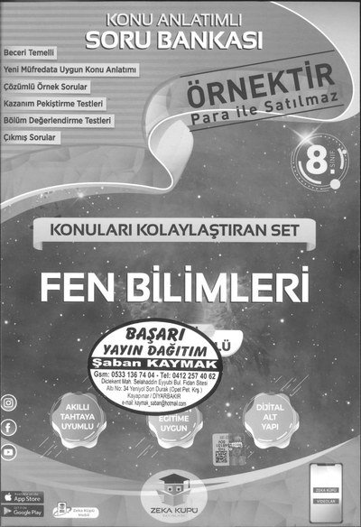 KONU ANLATIMLI SORU BANKASI FEN BİLİMLERİ Limon Fotokopi