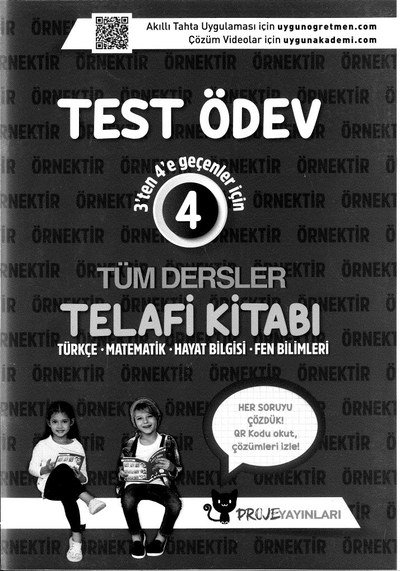 TEST ÖDEV TÜM DERSLER TELAFİ KİTABI Limon Fotokopi