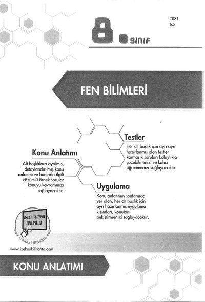 FEN BİLİMLERİ KONU ANLATIMI Limon Fotokopi