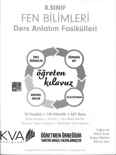 FEN BİLİMLERİ DERS ANLATIM FASİKÜLLERİ