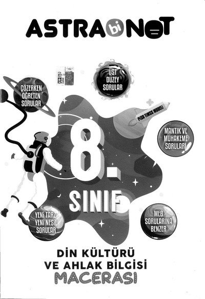 ASTRA BİNOT DİN KÜLTÜRÜ VE AHLAK BİLGİSİ MACERASI Limon Fotokopi