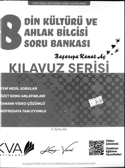 DİN KÜLTÜRÜ VE AHLAK BİLGİSİ SORU BANKASI KILAVUZ SERİSİ Limon Fotokopi