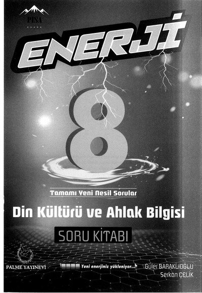 ENERJİ DİN KÜLTÜRÜ VE AHLAK BİLGİSİ SORU KİTABI