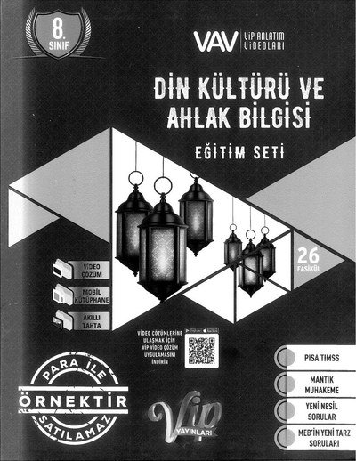 DİN KÜLTÜRÜ VE AHLAK BİLGİSİ EĞİTİM SETİ Limon Fotokopi