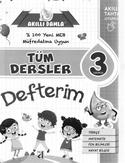 TÜM DERSLER DEFTERİM Limon Fotokopi