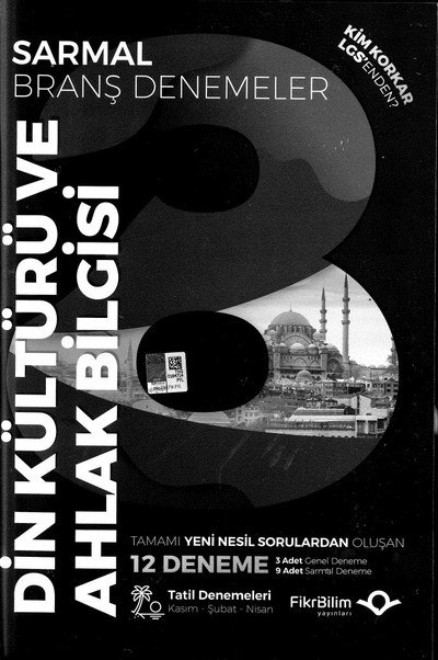 DİN KÜLTÜRÜ VE AHLAK BİLGİSİ 12 DENEME Limon Fotokopi