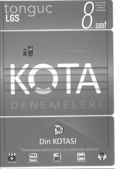 KOTA DENEMELERİ DİN KÜLTÜRÜ VE AHLAK BİLGİSİ Limon Fotokopi