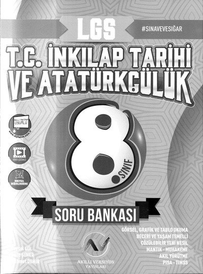 LGS T.C. İNKILAP TARİHİ VE ATATÜRKÇÜLÜK SORU BANKASI Limon Fotokopi