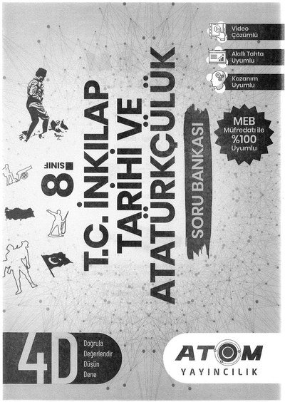 T.C. İNKILAP TARİHİ VE ATATÜRKÇÜLÜK SORU BANKASI Limon Fotokopi