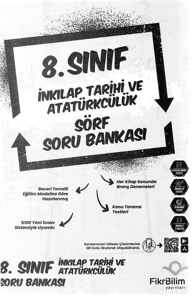 İNKILAP TARİHİ VE ATATÜRKÇÜLÜK SÖRF SORU BANKASI Limon Fotokopi