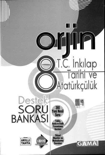 ORJİN T.C. İNKILAP TARİHİ VE ATATÜRKÇÜLÜK DESTEK SORU BANKASI Limon Fotokopi