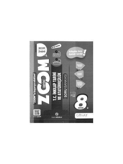 ZOOM SERİSİ T.C. İNKILAP TARİHİ VE ATATÜRKÇÜLÜK SORU BANKASI Limon Fotokopi