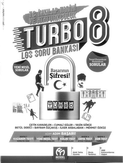 T.C. İNKILAP TARİHİ VE ATATÜRKÇÜLÜK TURBO LGS SORU BANKASI Limon Fotokopi