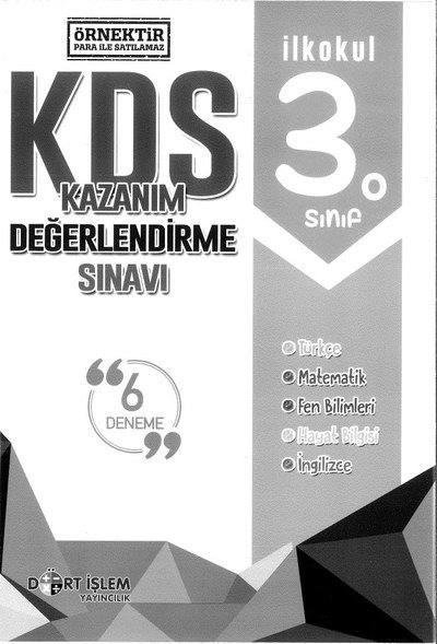 KAZANIM DEĞERLENDİRME SINAVI