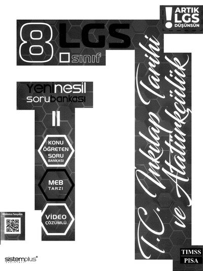 LGS YENİ NESİL SORU BANKASI T.C. İNKILAP TARİHİ VE ATATÜRKÇÜLÜK Limon Fotokopi