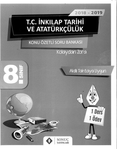 T.C. İNKILAP TARİHİ VE ATATÜRKÇÜLÜK KONU ÖZETLİ SORU BANKASI Limon Fotokopi