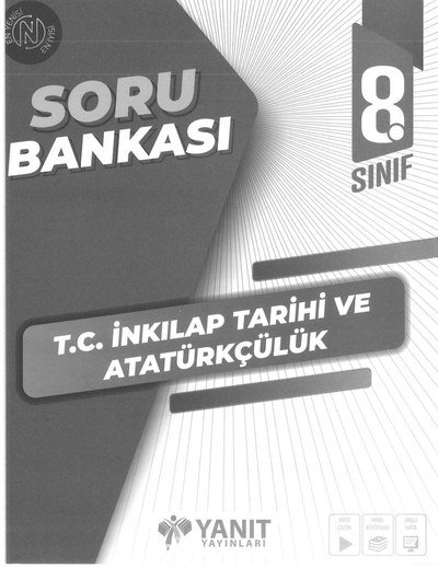 T.C. İNKILAP TARİHİ VE ATATÜRKÇÜLÜK SORU BANKASI Limon Fotokopi