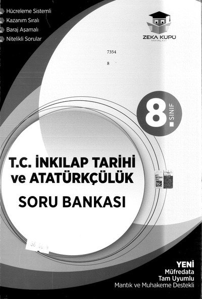 T.C. İNKILAP TARİHİ VE ATATÜRKÇÜLÜK SORU BANKASI Limon Fotokopi