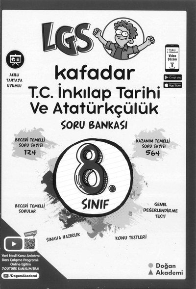 LGS KAFADAR T.C. İNKILAP TARİHİ VE ATATÜRKÇÜLÜK SORU BANKASI